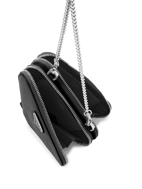 Prada triangle crossbody bag